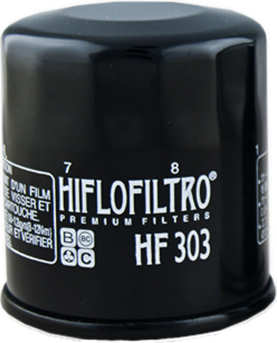 Hiflofiltro Hf303 Black Premium Oil Filter HF303