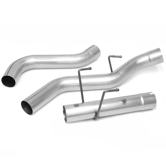 Banks Power 13-18 Compatible with Dodge RAM Monster Exhaust 4.0in. Single 6.7L CCLB w/ SideKick S/S Black Tip 49796-B