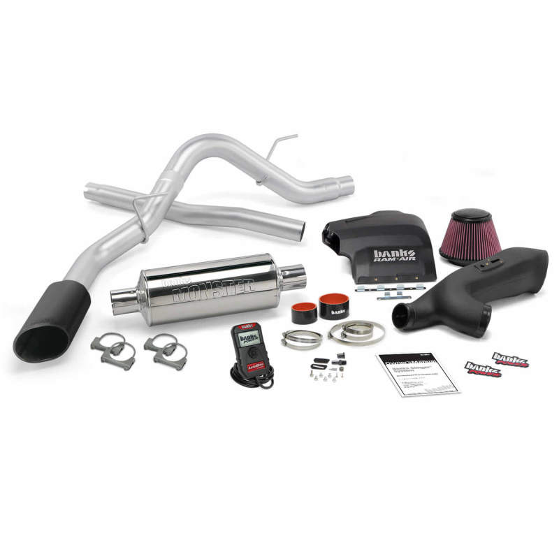 Banks Power 11-14 Ford F-150 3.5L EcoBoost Stinger System SS Single Exhaust w/ Black Tip 48494-B