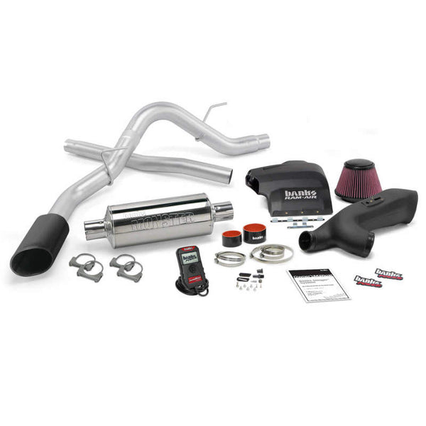 Banks Power 11-14 Ford F-150 3.5L EcoBoost Stinger System SS Single Exhaust w/ Black Tip 48494-B