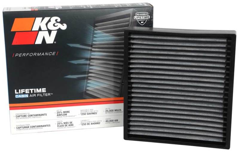 K&N Cabin Air Filter: Premium, Washable, Clean Airflow to your Cabin Air Filter Replacement: Designed for 2019-2022 INFINITI QX50; 2019-2022 NISSAN Altima, VF2076