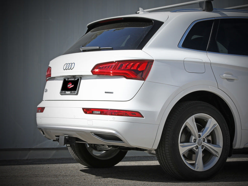 aFe MACH Force-Xp 17-21 Audi Q5 L4-2.0L (T) 3in to 2.5in Stainless Steel Cat-Back Exhaust System 49-36447