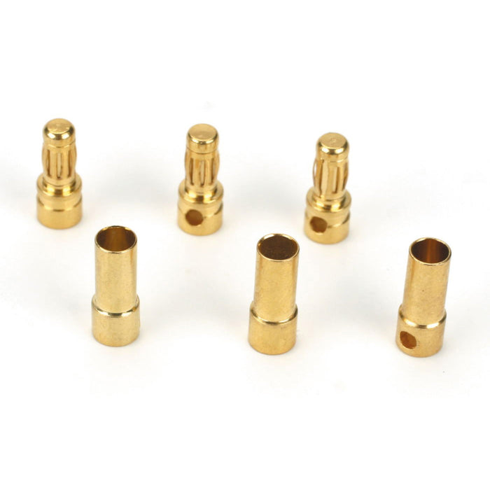 Dynamite Gold Bullet Connector Set 3.5mm 3 DYNC0043