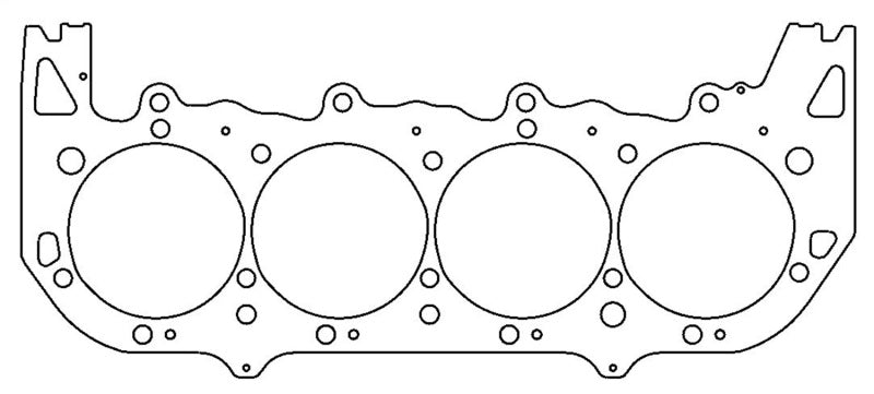 Cometic Mercury / Chevy Big Block 4.6in Bore .027 inch MLS Headgasket C5637-027