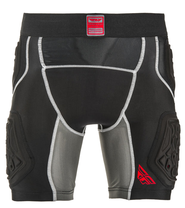 Fly Racing Barricade Compression Shorts (Black, Small)