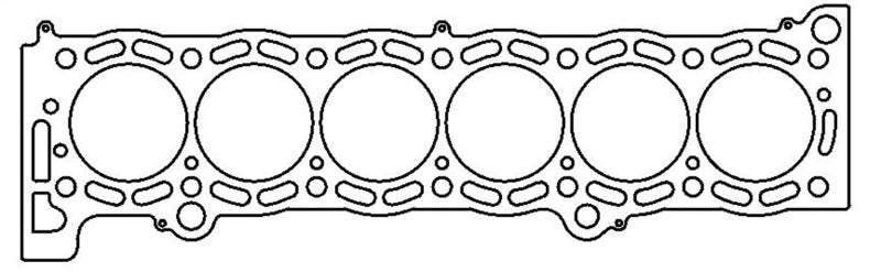 Cometic Gasket Automotive C4278-075 Cylinder Head Gasket; 0.075 in. MLS; 84mm Bore; Fits select: 1987-1992 TOYOTA SUPRA, 1989-1992 TOYOTA CRESSIDA