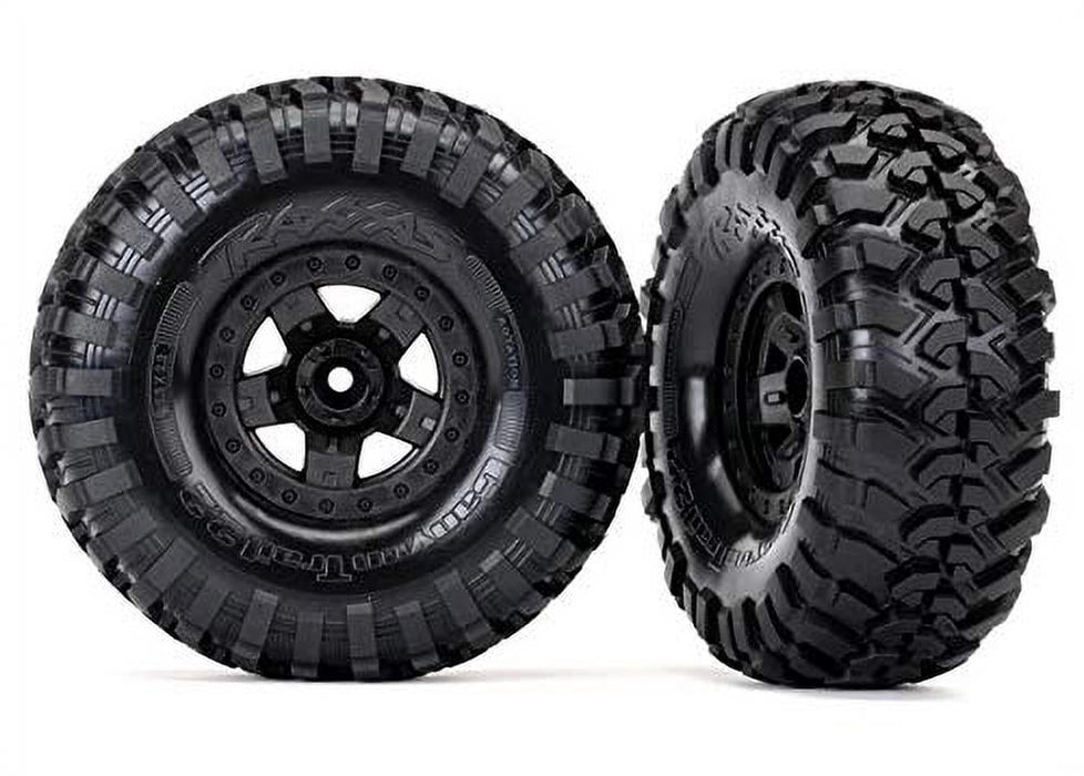 Traxxas Tires And Wheels, Assembled, Glued (Trx-4 Sport Wheels, Canyon Trail 2.2 Tires) (2) 8181