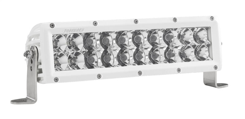 Rigid Industries 10" Led Light Bar Spot/Flood E-Series Pro White Housing 810313