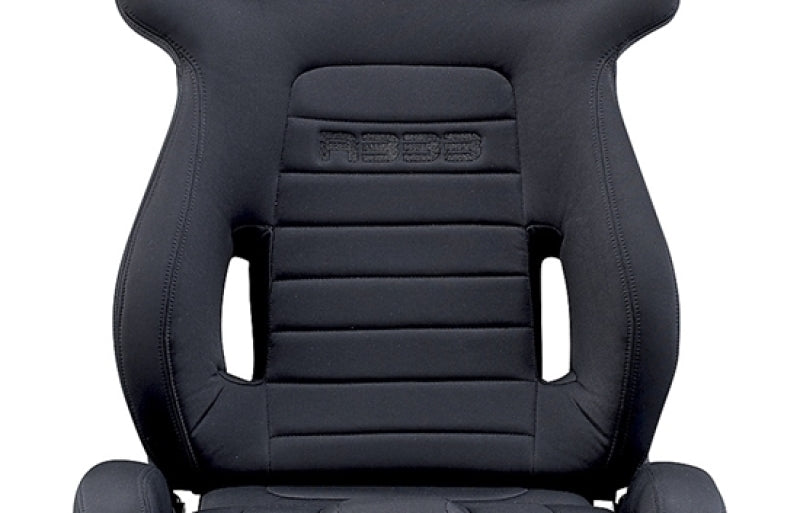 Sparco R333 Black Racing Seat Modern Reclinable W/ Side Bolsters 009011NR