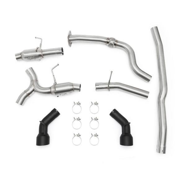 Mishimoto 2016+ Chevrolet Camaro 2.0T Dual Black Tip Cat-Back Exhaust MMEXH-CAM4-16DTPBK