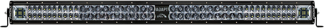 Rigid 280413 Adapt E-Series Led Light Bar 40 Inch - Has Built in GPS Guided Adapt Mode Lighting or All On x 3 Optic Zones - Scene, Driving, Spot Beams.