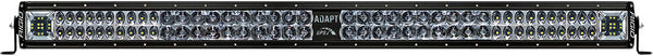 Rigid 280413 Adapt E-Series Led Light Bar 40 Inch - Has Built in GPS Guided Adapt Mode Lighting or All On x 3 Optic Zones - Scene, Driving, Spot Beams.