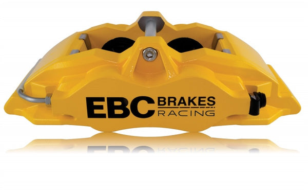EBC Racing 92-00 Fits BMW M3 (E36) Front Right Apollo-4 Yellow Caliper (for 355mm Rotor) BC4104YEL-R