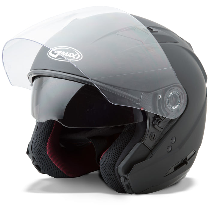 Gmax Of-77 Open-Face Helmet Matte Black 2X G3770078