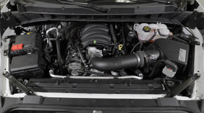 K&N 57-3116 Fuel Injection Air Intake Kit for CHEVROLET SILVERADO V6-4.3L F/I, 2019-2020