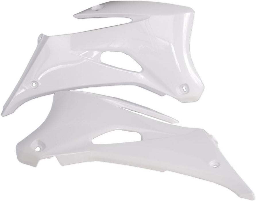 Acerbis Radiator Shroud Set (White) for 06-09 Yamaha YZ250F