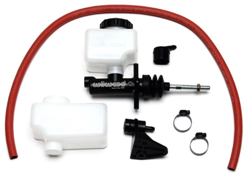 Wilwood Short Remote M/C Kit 1in Bore 3/8in-24 Banjo Outlet 260-13622
