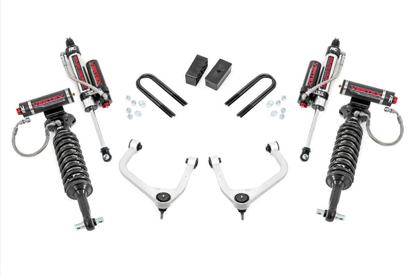 Rough Country 3.5 Inch Lift Kit Mono Leaf Rear Vertex Fits GMC Sierra 1500 (19-23) 28850