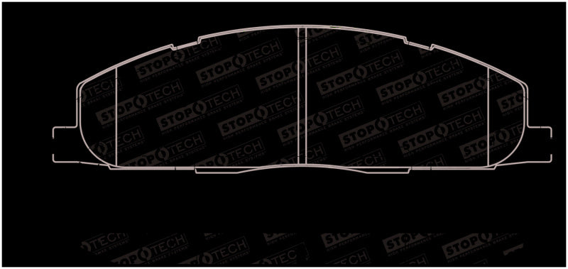 StopTech Sport Brake Pads w/Shims and Hardware Front 309.14