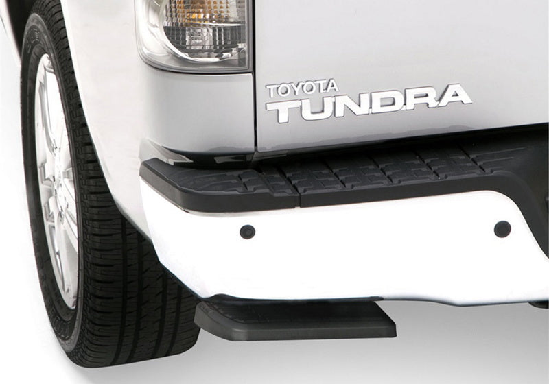 AMP Research 75309-01A Bedstep Retractable Bumper Step for 2014-2021 Toyota Tundra For Non-Resin Inner Structure Bumpers Only