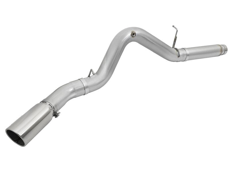 aFe Atlas Exhaust 5in DPF-Back Aluminized Steel w/ Polished Tips 16-17 GM Diesel Truck V8-6.6L (td) 49-04081-P