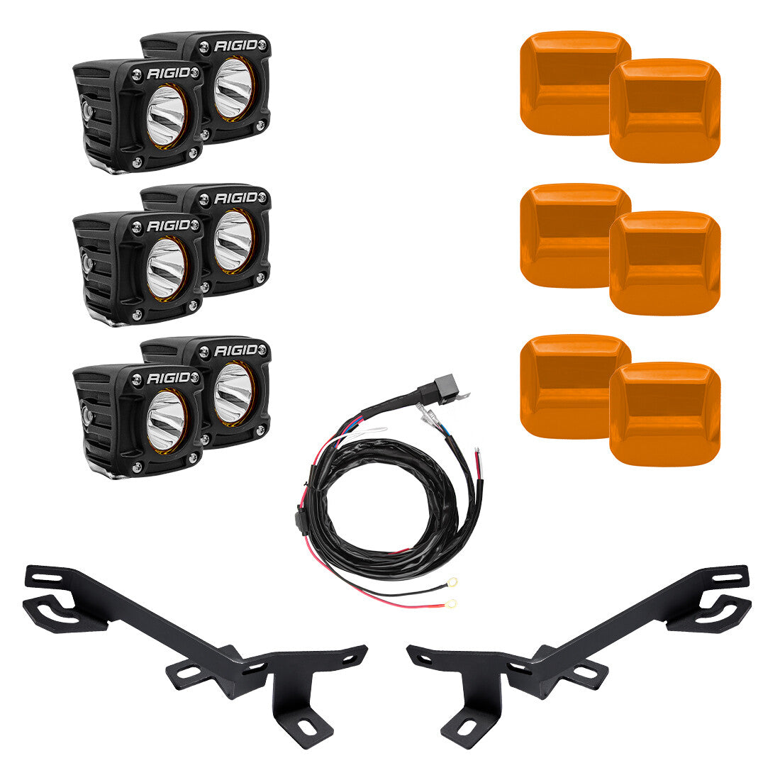 RIGID CanAm-Revolve-Amber-Pod-Kit 41637