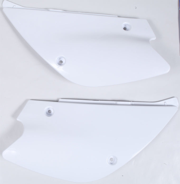 Polisport Side Panel Set (WHITE) For 01-13 KAWASAKI KX85