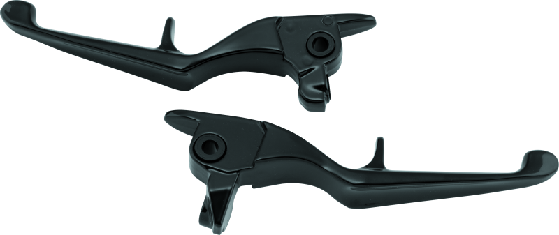 Kuryakyn Trigger Gloss Black Brake & Clutch Lever Set (KUR1819)