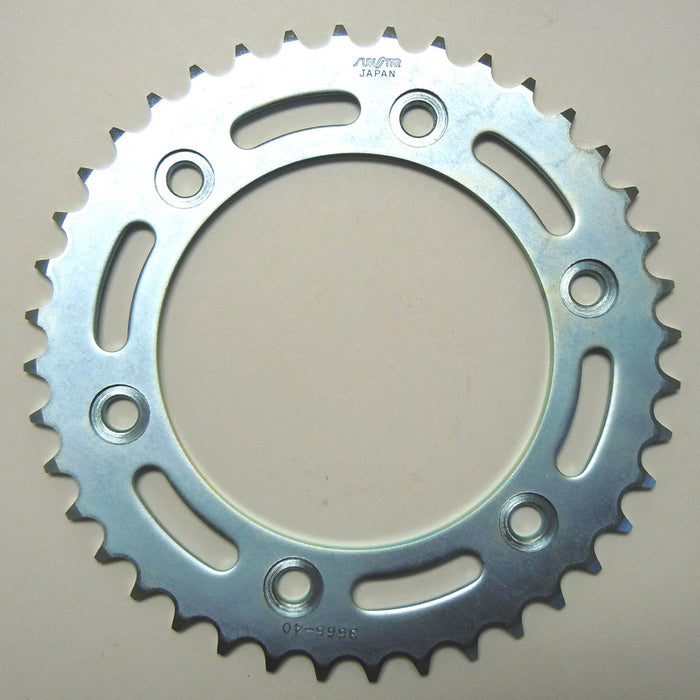 Sunstar Silver 2-356540 Rear Sprocket Steel 40T