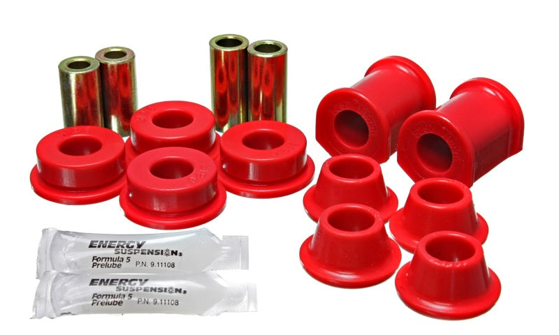 Energy Suspension 8/73-79 VW Super Beetle (Stamped) Red Front Control Arm Bushing Set 15.3107R