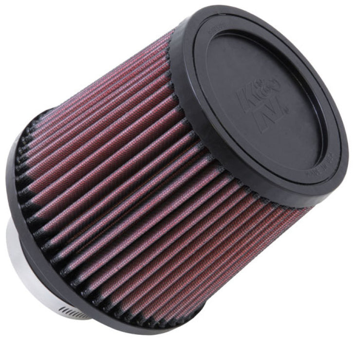 K&N Universal Clamp-On Engine Air Filter: Washable and Reusable: Round Tapered; 3 in (76 mm) Flange ID; 5.563 in (141 mm) Height; 6 in (152 mm) Base; 5 in (127 mm) Top , RU-4990