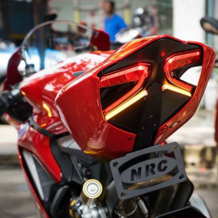 New Rage Cycles Nrc Fits Ducati Panigale 899 Led Turn Signal Lights & Fender Eliminator 899-FE