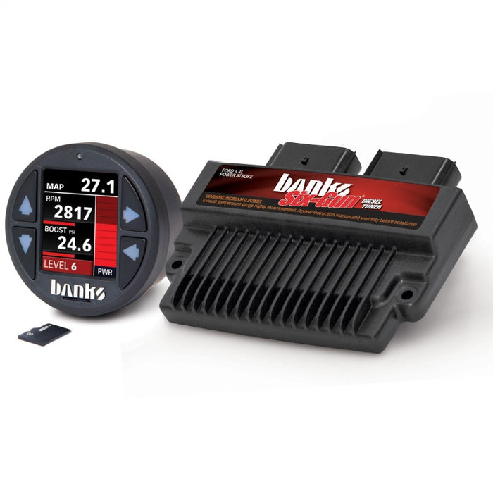 Banks 08-10 Ford F-250/F-350/F-450 6.4L Six-Gun Diesel Tuner w/ iDash-1.8 DataMonster 61452