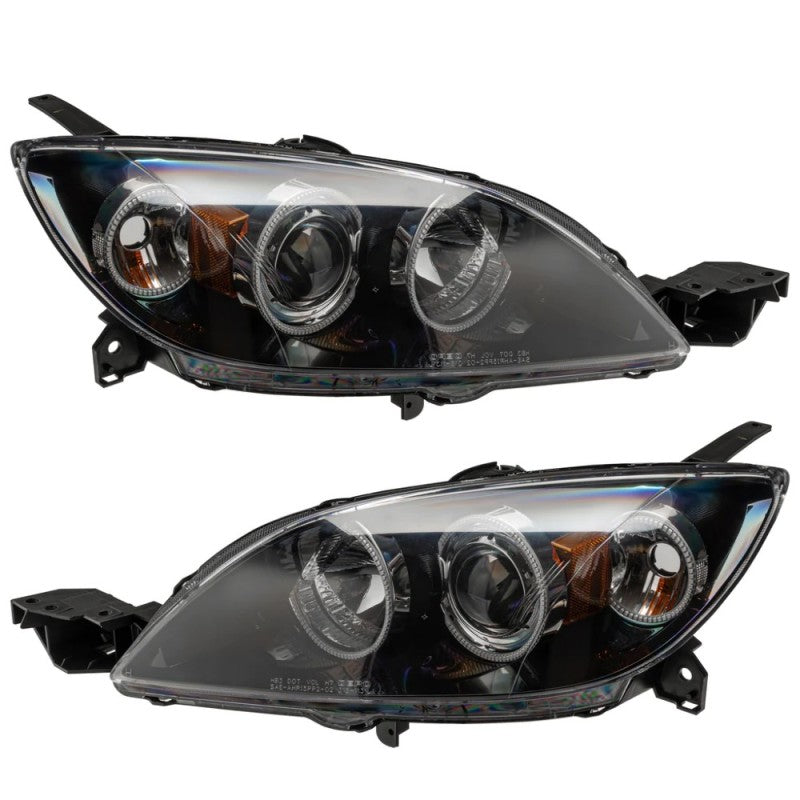 Oracle 04-09 Mazda 3 SMD HL Hatchback Halogen Style ColorSHIFT w/ BC1 Controller SEE WARRANTY 7086-335