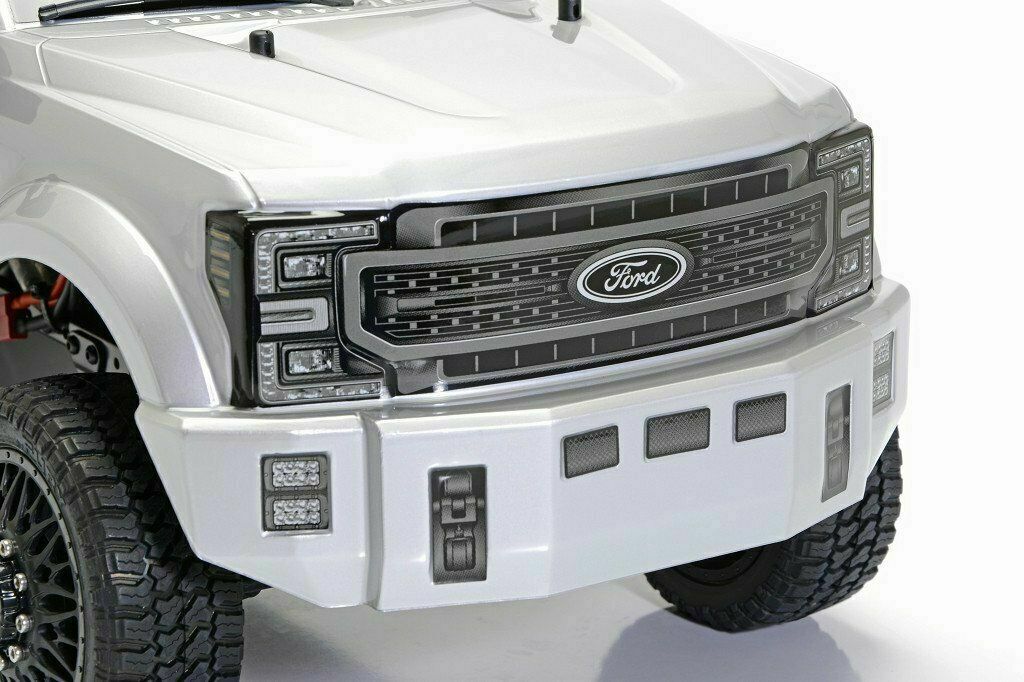 Cen Racing Ford F450 Sd Kg1 Whl Edition 1/10 4Wd Rtr Silver Truck Dl-Series 8983