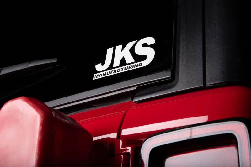 JKS Decal 2.5" x 5", White 11540