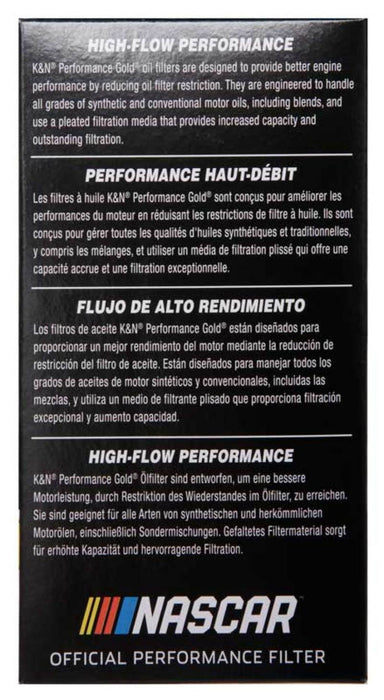 K&N Premium Oil Filter: Protects Your Engine: Fits Select 2005-2020 Lexus/Fits