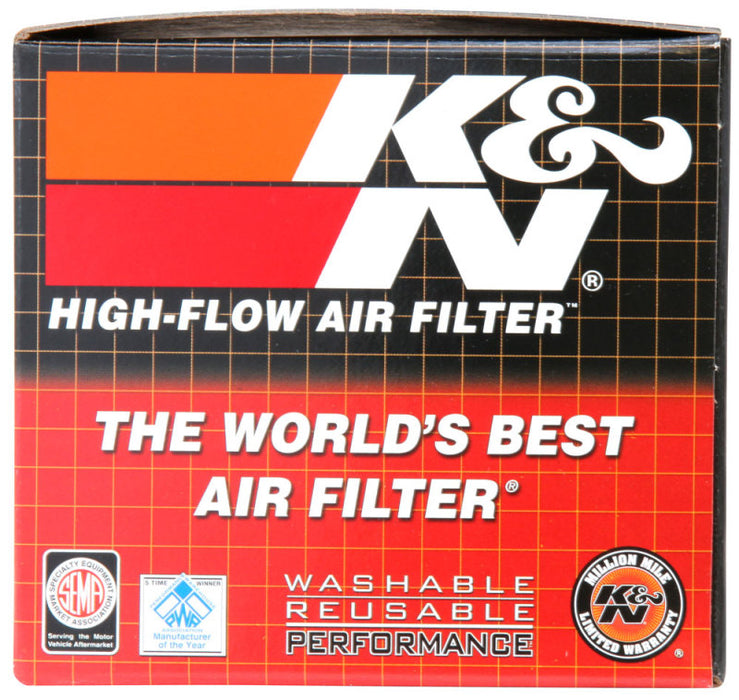 K&N Universal Clamp-On Air Intake Filter: High Performance, Premium, Washable, Replacement Filter: Flange Diameter: 2 In, Filter Height: 2.75 In, Flange Length: 0.625 In, Shape: Oval Straight, Rc-1820 RC-1820