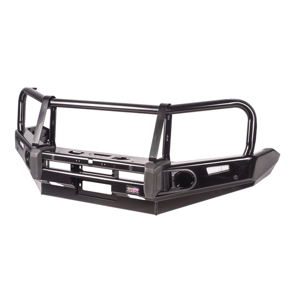 Dobinsons Bull Bar Black Deluxe Prado 150 3RD Gen 2018+ (with Halogen Fog Lights Included) - BU59-5549