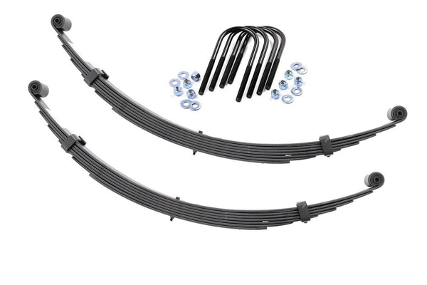 Rough Country Front Leaf Springs 2.5" Lift Pair International Scout Ii (71-80) Fits International Scout II (1975-1980) 8039Kit