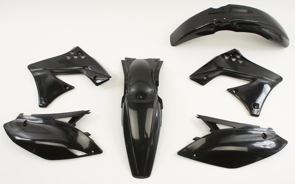 Acerbis Plastic Kit (Black) Compatible With 09-12 KAWASAKI KX250F