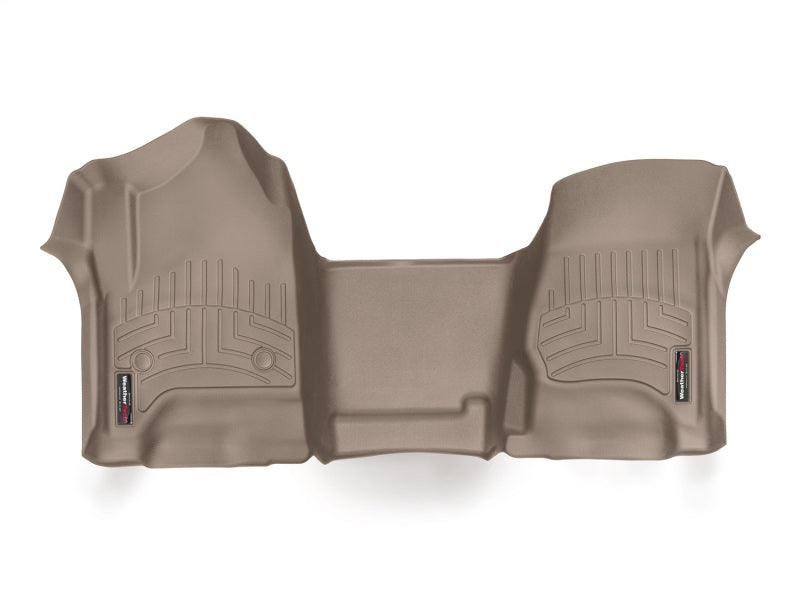 WeatherTech 14+ Chevrolet Silverado Front FloorLiner Tan 455431