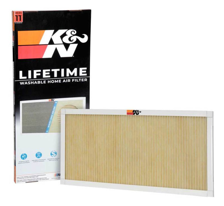 K&N 14X30X1 Hvac Furnace Air Filter, Lasts A Lifetime, Washable, Merv 11, The