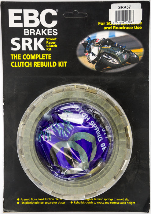 EBC SRK Complete Clutch Rebuild Kit for 98-99 Honda CBR900RR