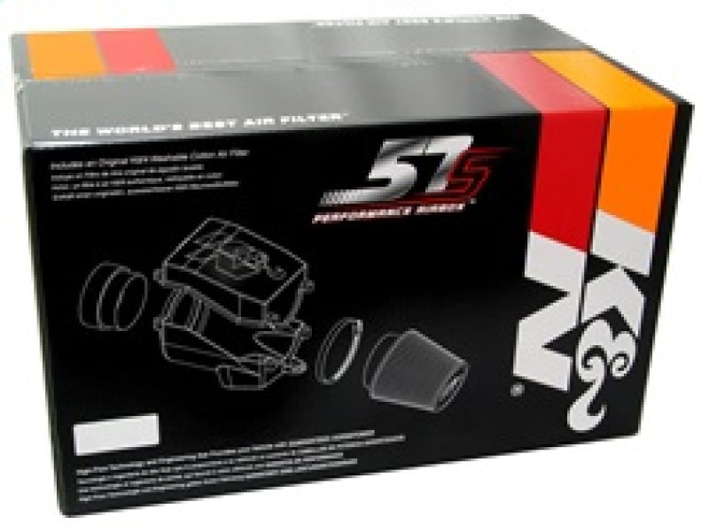 K&N Cold Air Intake Kit: Increase Acceleration & Engine Growl, Guaranteed to