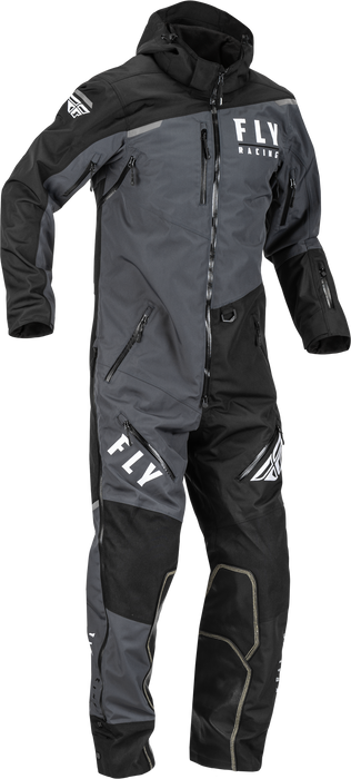 Fly Racing 2023 Cobalt Shell SB Monosuit (Black/Grey, Small)