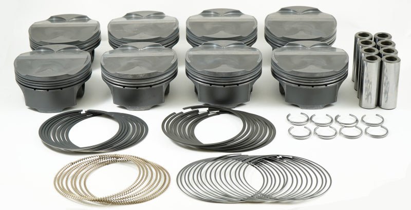 Mahle MS Piston Set SBF 302ci 3.630in Bore 3.65in Stroke 5.933in Rod .866 Pin -5cc 10.0 CR Set of 8 930134030