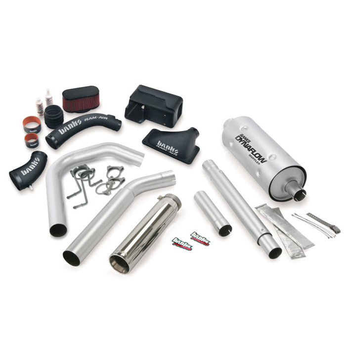 Banks Power 16-17 Ford 6.8L MH-A Stinger Bundle SS Single Exhaust Left Exit w/ Chrome Tip 49201