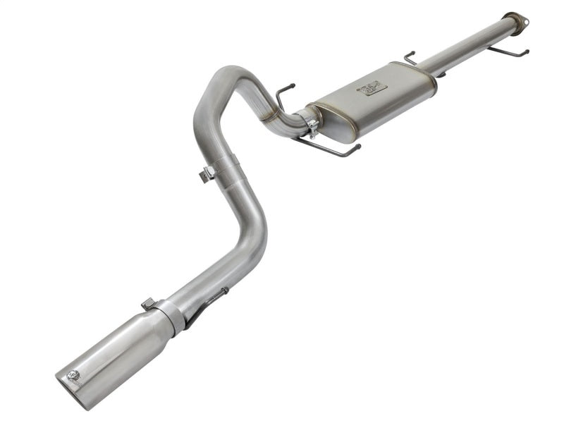 aFe MACH Force Xp 3in SS Cat-Back Single Rear Exit Exhaust w/Polished Tips 07-14 Toyota FJ Cruiser 49-46028-P