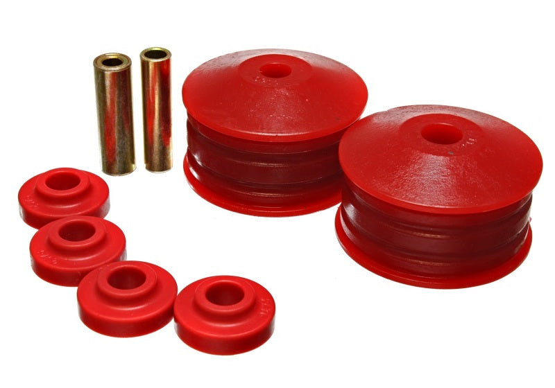 Energy Suspension 00-04 Mitsubishi Eclipse FWD (V6 engine only) Red Motor Mount Inserts (2 Torque Mo 5.1104R